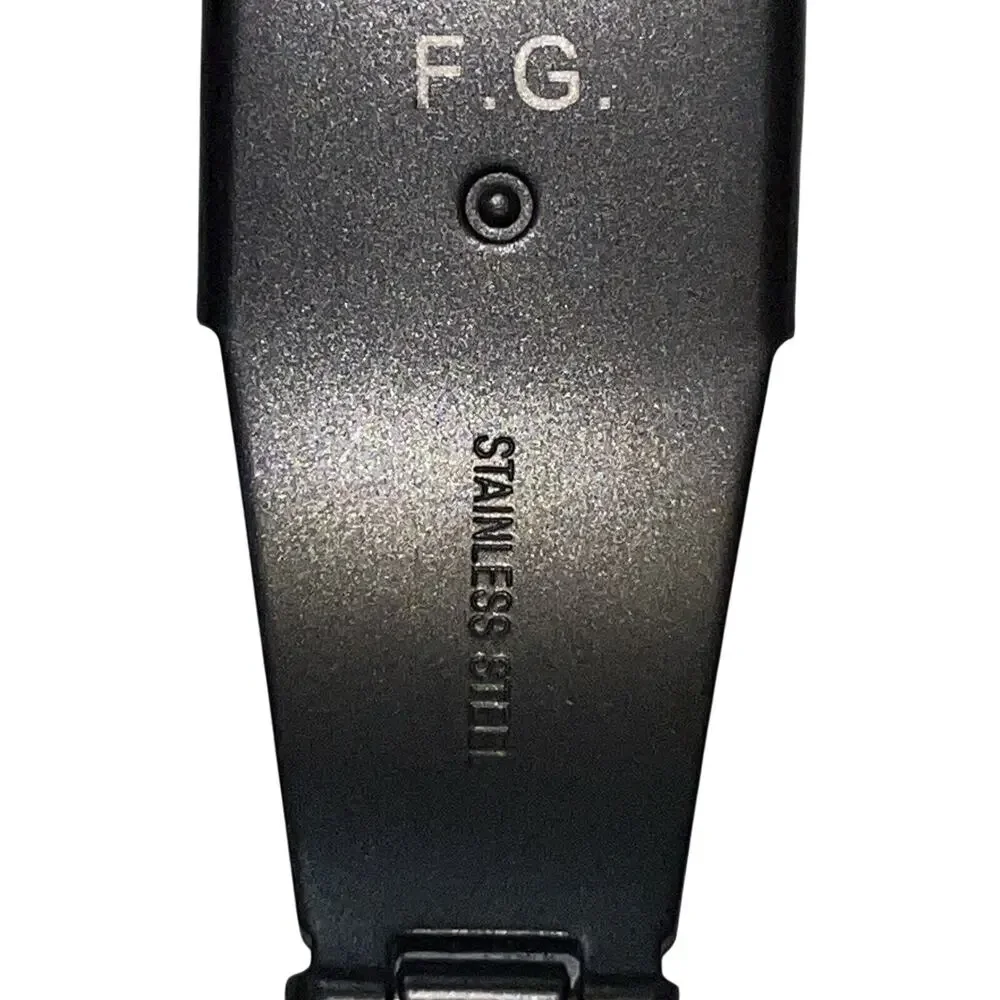 F.G. Black Band & Clasp  for Apple Watch Clasp 38/40/41mm  4,5,6,7,8,9 & SE